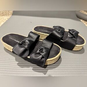 Lucky Brand women’s size 7 platform sandals.